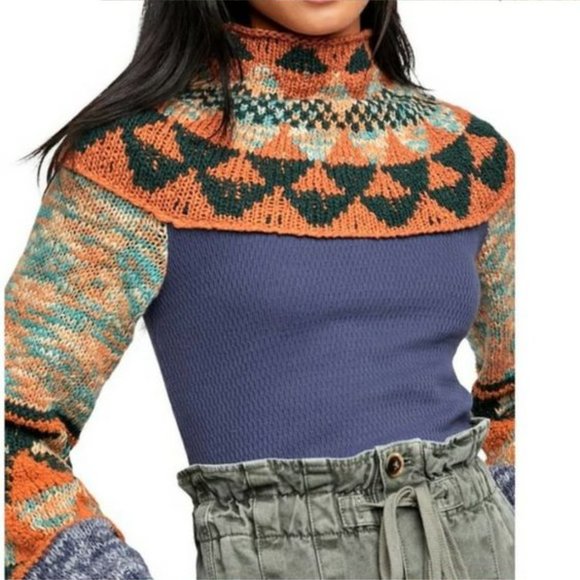 Free People Sweaters - NWOT Free People "Swit the Small Stuff" Sweater, Size Medium